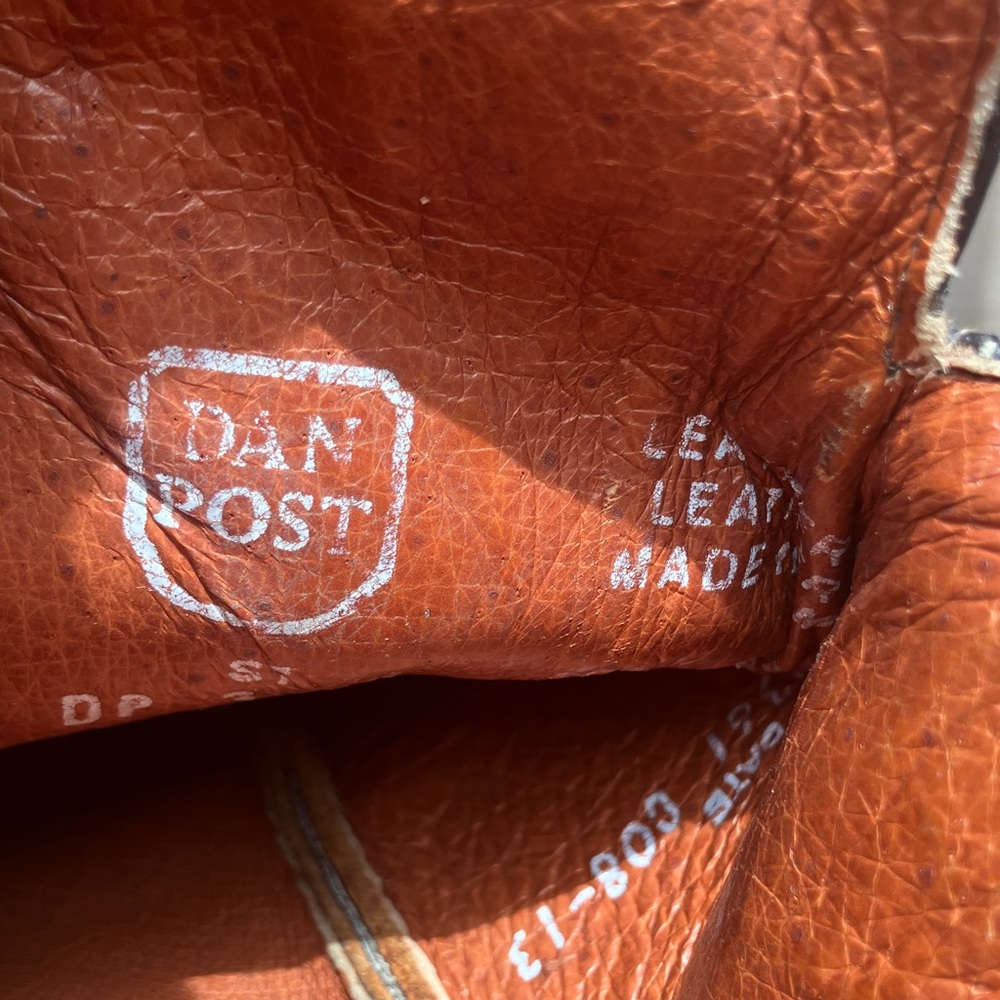 Dan Post Rustic Leather Boots - image 2